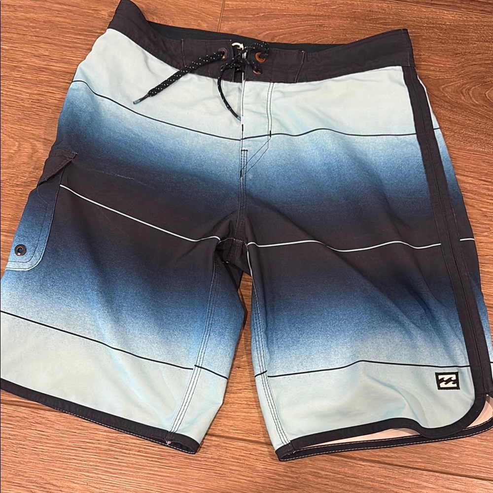 Billabong Men's Gradient Blue Board Shorts